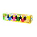 Temperové farby trblietavé, 6 ks x 50 ml