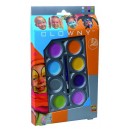 Clowny Aqua Trendy - 8 farieb