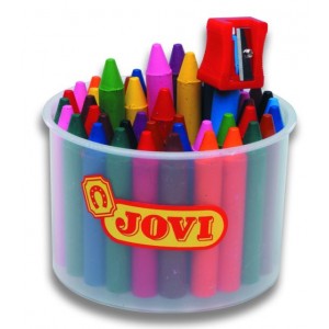 Voskovky Jovicolor, 60 ks, strúhadlo