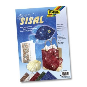 Sisal, glitter