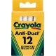 Krieda biela Crayola, 12 ks