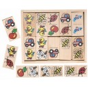 Drevené domino, 28 ks
