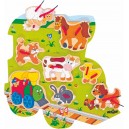 Tvarové prešívacie puzzle