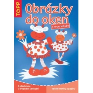  Obrázky do oken v červenobílé