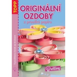 Originální ozdoby z proužků papíru