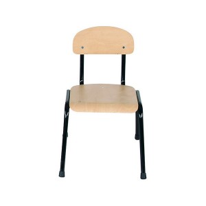 Stohovateľná kovová stolička Karolman 1, 26 cm