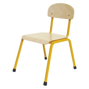 Stohovateľná kovová stolička Karolman 5, 43 cm