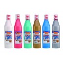 Temperové farby metalické 500 ml, fľaša