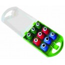 Ozdobné dierkovače, 9 ks