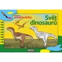 Didaktická maľovanka Svet dinosaurov
