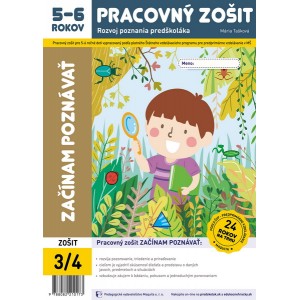 Začínam poznávať - pracovný zošit 5-6 ročných (2022, 24. edícia)