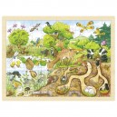 Drevené puzzle Objavujeme prírodu, 96 dielikov