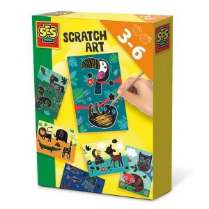 Ses Creative Vyškrabávacie obrázky so zvieratkami