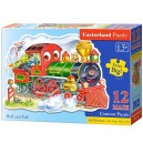 Castorland Puzzle Lokomotíva, 12 dielikov